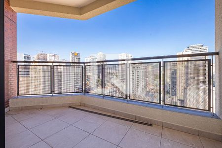 Sala/Cozinha - Varanda de apartamento à venda com 1 quarto, 32m² em Pinheiros, São Paulo