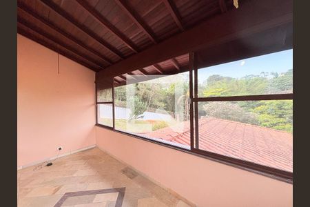 Varanda da Sala de casa de condomínio à venda com 5 quartos, 1000m² em Chácara Malota, Jundiaí