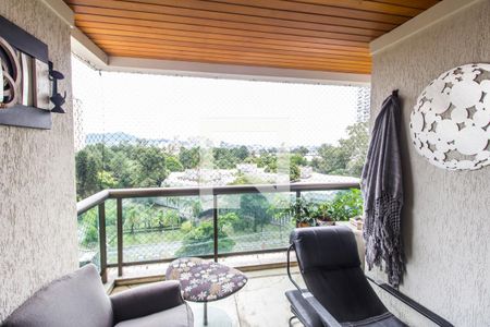 Varanda da Sala de apartamento à venda com 2 quartos, 118m² em Alphaville Industrial, Barueri