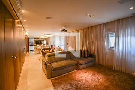 Sala de apartamento à venda com 3 quartos, 180m² em Nova Petrópolis, São Bernardo do Campo