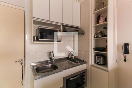 Sala/Cozinha de apartamento à venda com 1 quarto, 34m² em Brás, São Paulo