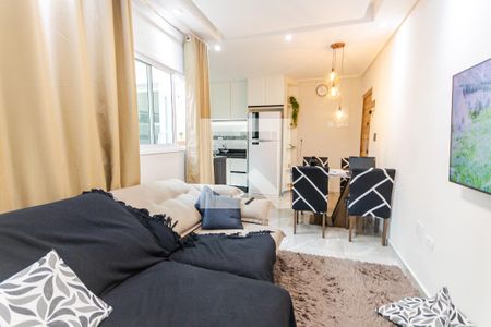 Sala de apartamento à venda com 2 quartos, 42m² em Parque Capuava, Santo André