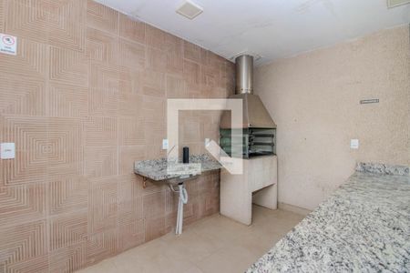 Área comum - Churrasqueira de apartamento para alugar com 1 quarto, 46m² em Rubem Berta, Porto Alegre