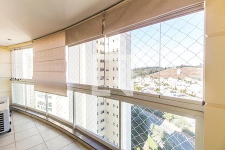 Varanda da Sala de apartamento à venda com 2 quartos, 113m² em Tamboré, Santana de Parnaíba