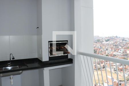 Varanda da Sala de apartamento para alugar com 2 quartos, 82m² em Parque Esplanada, Embu das Artes