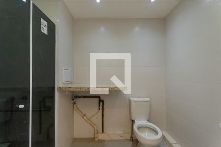 Banheiro de kitnet/studio à venda com 1 quarto, 28m² em Vila Primavera, São Paulo