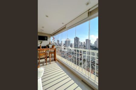 Varanda da Sala de apartamento à venda com 2 quartos, 91m² em Mooca, São Paulo