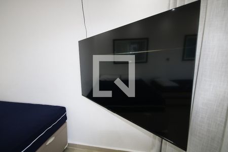Sala/Quarto de apartamento para alugar com 1 quarto, 46m² em Canto do Forte, Praia Grande