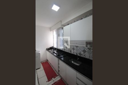 Cozinha e Área de Serviço de apartamento à venda com 2 quartos, 43m² em Trevo, Belo Horizonte