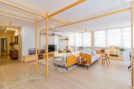 Sala/Cozinha de apartamento à venda com 3 quartos, 257m² em Jardim Paulista, São Paulo