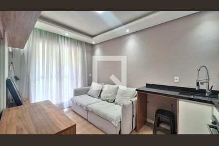 Sala de apartamento à venda com 1 quarto, 28m² em Água Branca, São Paulo