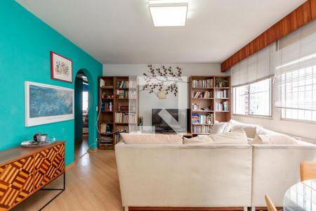 Sala de apartamento à venda com 2 quartos, 74m² em Brooklin, São Paulo