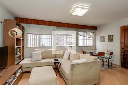 Sala de apartamento à venda com 2 quartos, 74m² em Brooklin, São Paulo