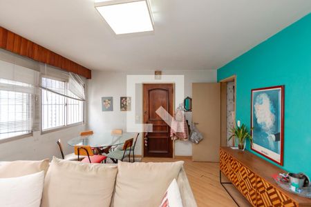 Sala de apartamento à venda com 2 quartos, 74m² em Brooklin, São Paulo