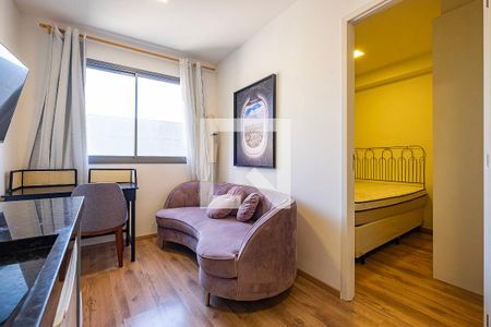 Sala/Cozinha de apartamento para alugar com 1 quarto, 24m² em Pinheiros, São Paulo