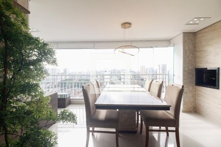 Varanda Gourmet  de apartamento à venda com 2 quartos, 112m² em Parque São Jorge, São Paulo