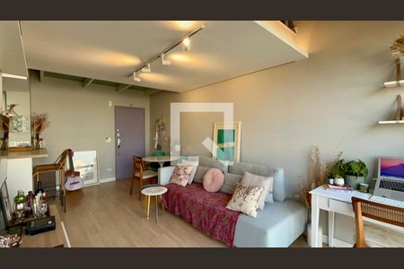 Sala de apartamento à venda com 1 quarto, 60m² em Pinheiros, São Paulo