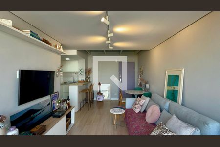 Sala de apartamento à venda com 1 quarto, 60m² em Pinheiros, São Paulo