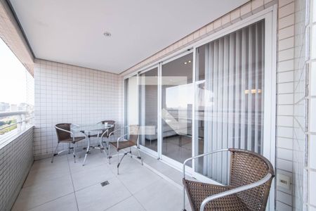 Varanda de apartamento à venda com 3 quartos, 117m² em Brooklin, São Paulo