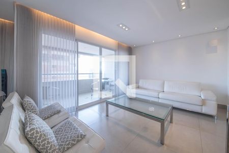 Sala de apartamento à venda com 3 quartos, 117m² em Brooklin, São Paulo