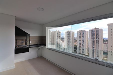 Varanda gourmet de apartamento à venda com 3 quartos, 117m² em Jardim do Mar, São Bernardo do Campo