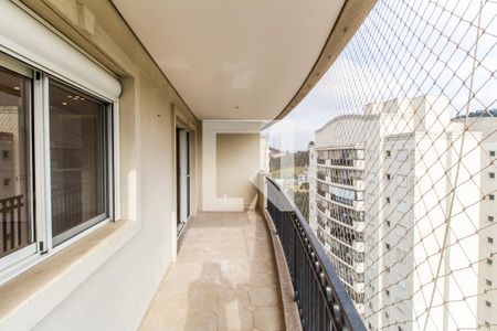 Varanda de apartamento para alugar com 3 quartos, 139m² em Tamboré, Santana de Parnaíba