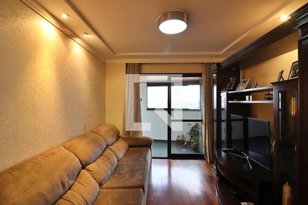 Sala de apartamento à venda com 3 quartos, 133m² em Vila Caminho do Mar, São Bernardo do Campo