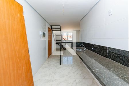 Cozinha de apartamento à venda com 2 quartos, 102m² em Estrela do Oriente, Belo Horizonte