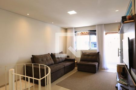 Sala de TV de apartamento à venda com 3 quartos, 190m² em São Lucas, Belo Horizonte