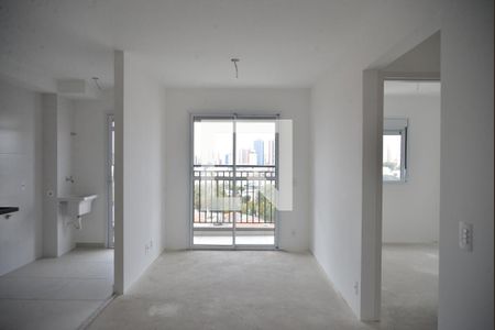 Sala de apartamento à venda com 2 quartos, 48m² em Campestre, Santo André