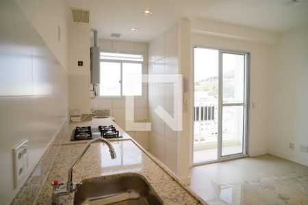 Cozinha e Área de Serviço de apartamento à venda com 2 quartos, 46m² em São Lourenço, Niterói