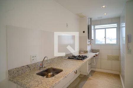 Cozinha e Área de Serviço de apartamento à venda com 2 quartos, 46m² em São Lourenço, Niterói