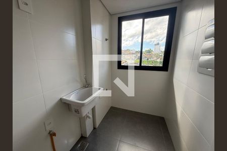 Sala/Cozinha de apartamento à venda com 2 quartos, 52m² em União, Belo Horizonte