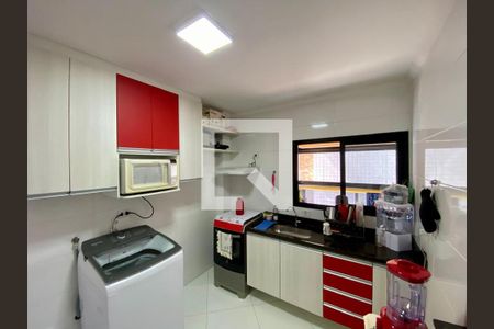 Sala/Cozinha de apartamento para alugar com 2 quartos, 62m² em Boqueirão, Praia Grande