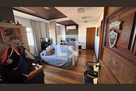 Sala de apartamento para alugar com 3 quartos, 90m² em Cidade Nova, Belo Horizonte