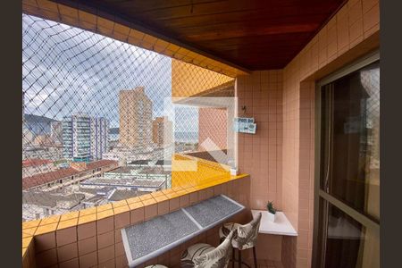 Sacada de apartamento para alugar com 1 quarto, 70m² em Boqueirão, Praia Grande