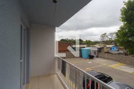Varanda e churrasqueira de apartamento à venda com 2 quartos, 60m² em Primavera, Novo Hamburgo