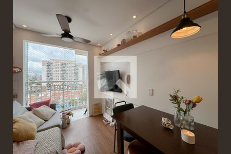 Sala/Cozinha de apartamento à venda com 1 quarto, 31m² em Barra Funda, São Paulo