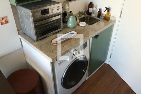 Sala/Cozinha de apartamento à venda com 1 quarto, 31m² em Barra Funda, São Paulo