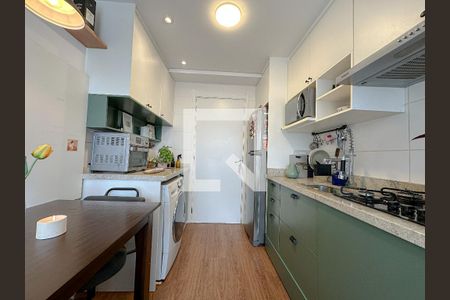 Sala/Cozinha de apartamento à venda com 1 quarto, 31m² em Barra Funda, São Paulo