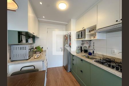 Sala/Cozinha de apartamento à venda com 1 quarto, 31m² em Barra Funda, São Paulo