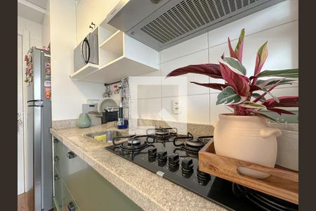 Sala/Cozinha de apartamento à venda com 1 quarto, 31m² em Barra Funda, São Paulo