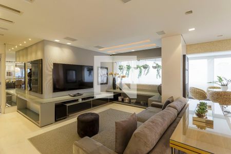 Sala de apartamento à venda com 3 quartos, 247m² em Jardim Luzitania, São Paulo