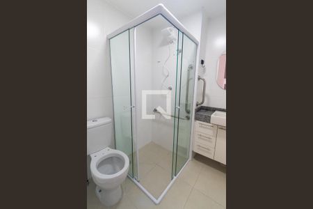 Banheiro Detalhe de kitnet/studio à venda com 1 quarto, 28m² em Vila Clementino, São Paulo