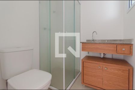 Banheiro de apartamento à venda com 1 quarto, 33m² em Vila Dom Pedro I, São Paulo