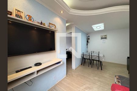 Sala de apartamento à venda com 2 quartos, 47m² em Cidade São Jorge, Santo André