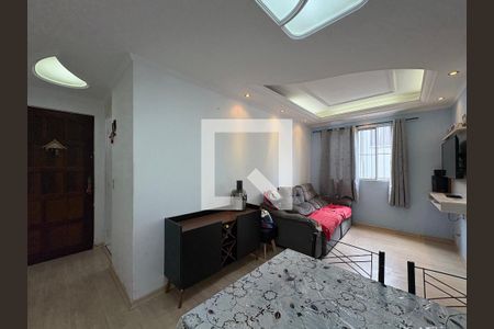 Sala de apartamento à venda com 2 quartos, 47m² em Cidade São Jorge, Santo André