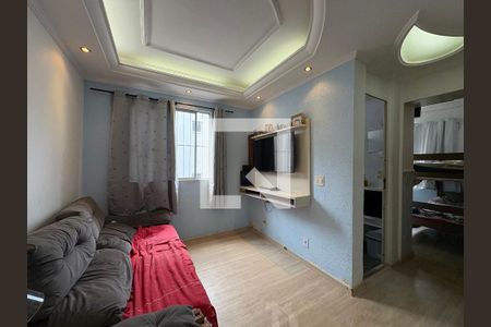 Sala de apartamento à venda com 2 quartos, 47m² em Cidade São Jorge, Santo André