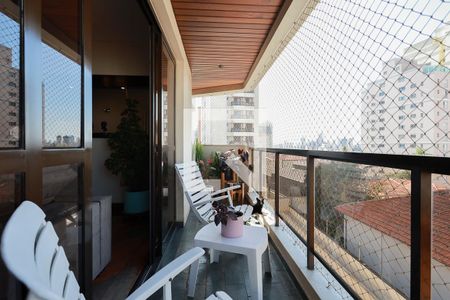 Varanda da sala de apartamento à venda com 3 quartos, 174m² em Jardim São Paulo, São Paulo