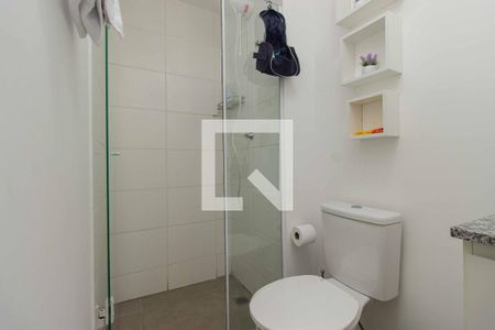 Banheiro de kitnet/studio para alugar com 0 quarto, 29m² em Vila Mariana, São Paulo